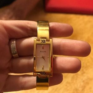 Bulova women’s gold watch